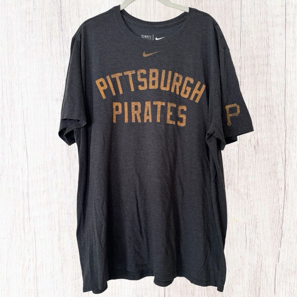 Nike Other - Nike Athletic Cut Pittsburgh Pirates MLB Short Sleeve Tee Shirt size XXL
